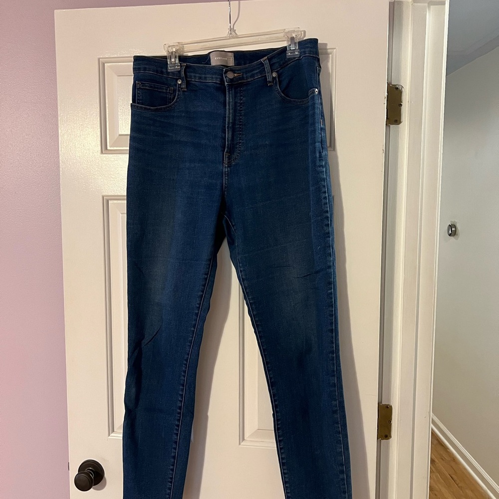 Everlane Blue Skinny Jeans